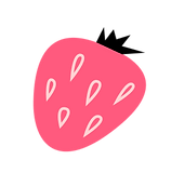 Flo graphic strawberry