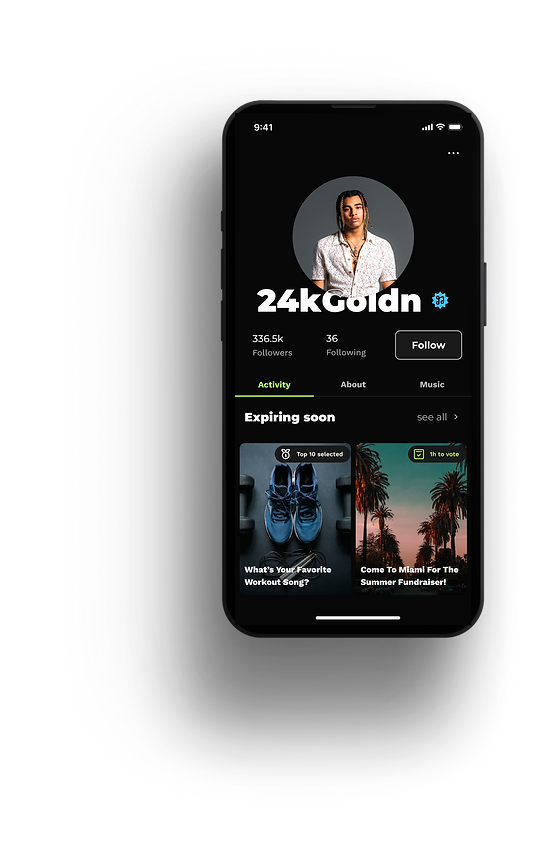 Geojam UX UI Design - Community Activity