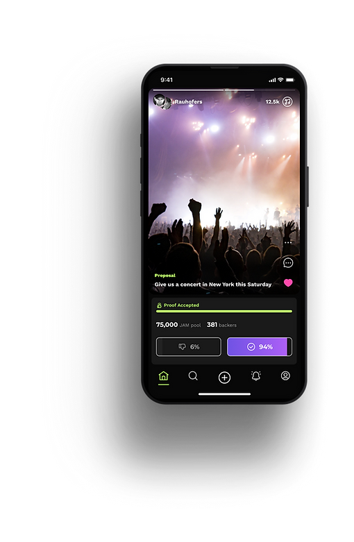 Geojam UX UI Design Fan Proposal Accepted by Creator