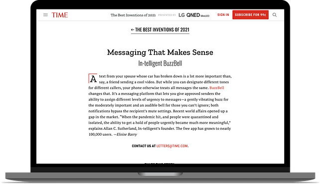 In-telligent Time Article Best Inventions Article