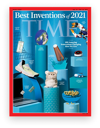 In-telligent Time Cover Best Inventions Award