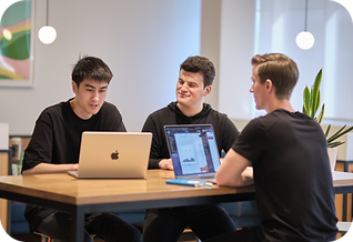 Neuron UX partners collaborating