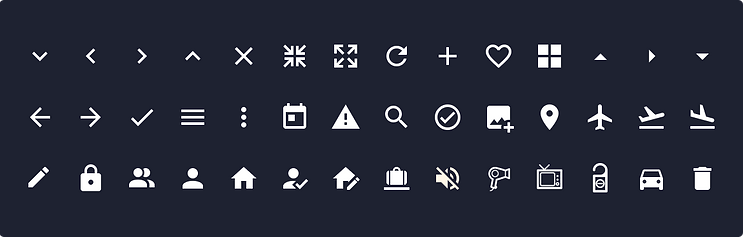 PS UX UI Design System Icons