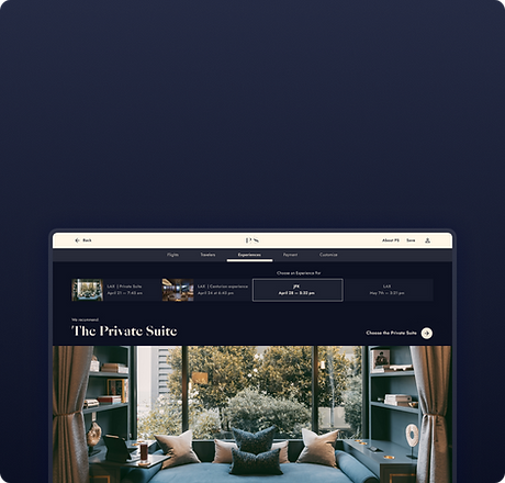 UX UI Design Case Study PS web app mockup