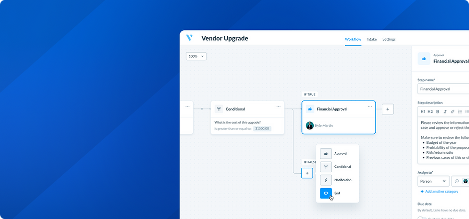 UX UI Design Case Study Vendr web app mockup