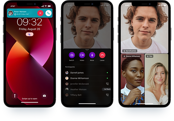 In-telligent UX UI Design Buzzbell App Designs