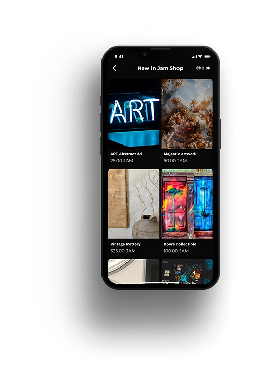 UX UI New Items in Jam Shop